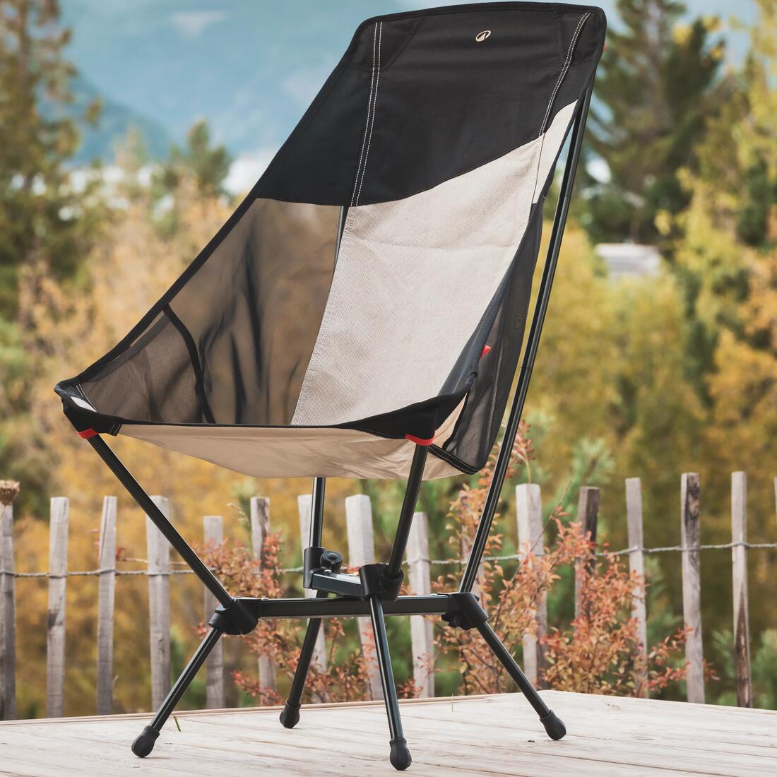 楽天市場】QUECHUA ケシュア キャンプ 折りたたみ式 ローチェア