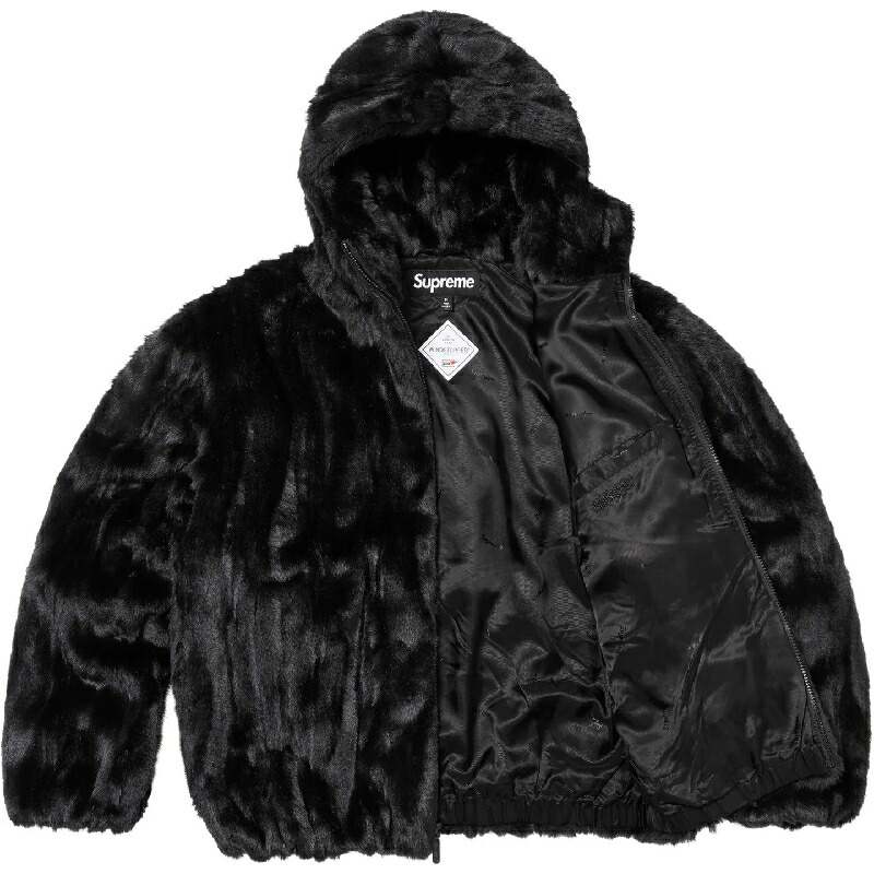 楽天市場】Supreme シュプリーム Faux Fur Hooded Jacket フェイク