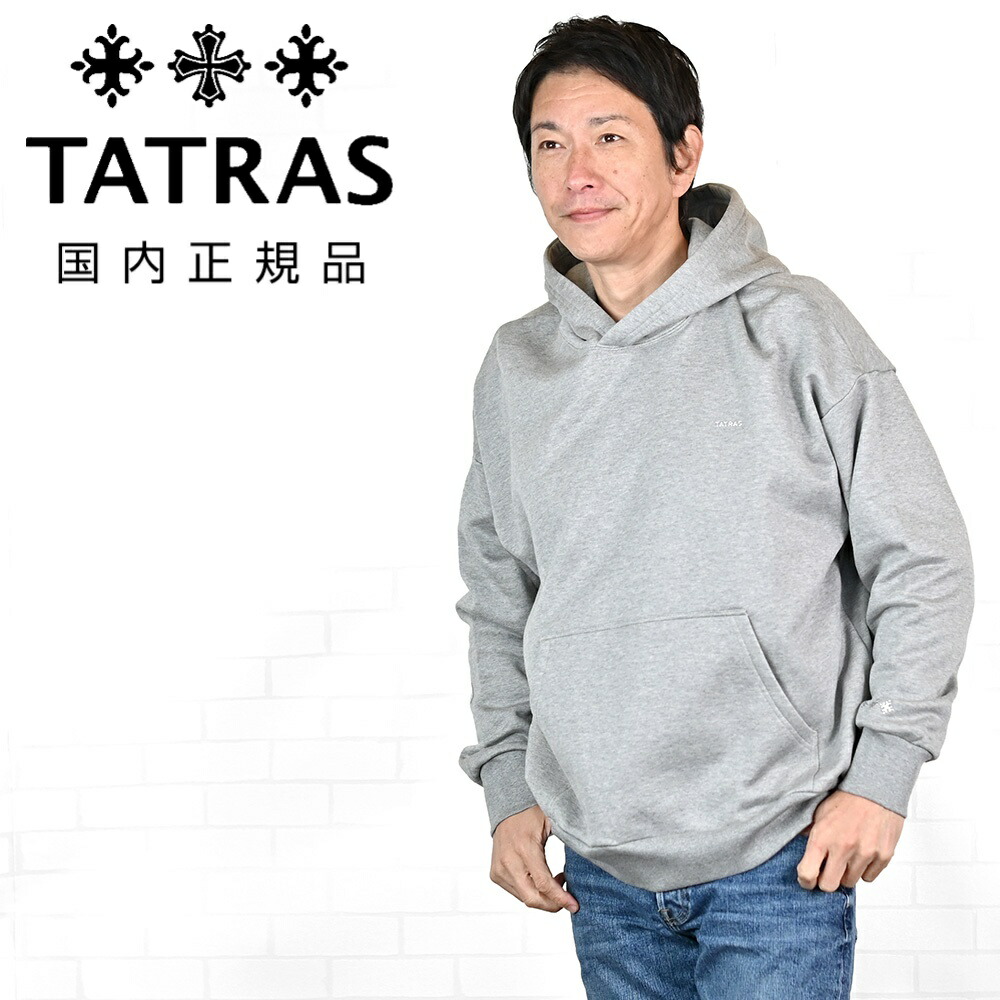 楽天市場】タトラス TATRAS プルオーバーパーカー メンズ スウェット
