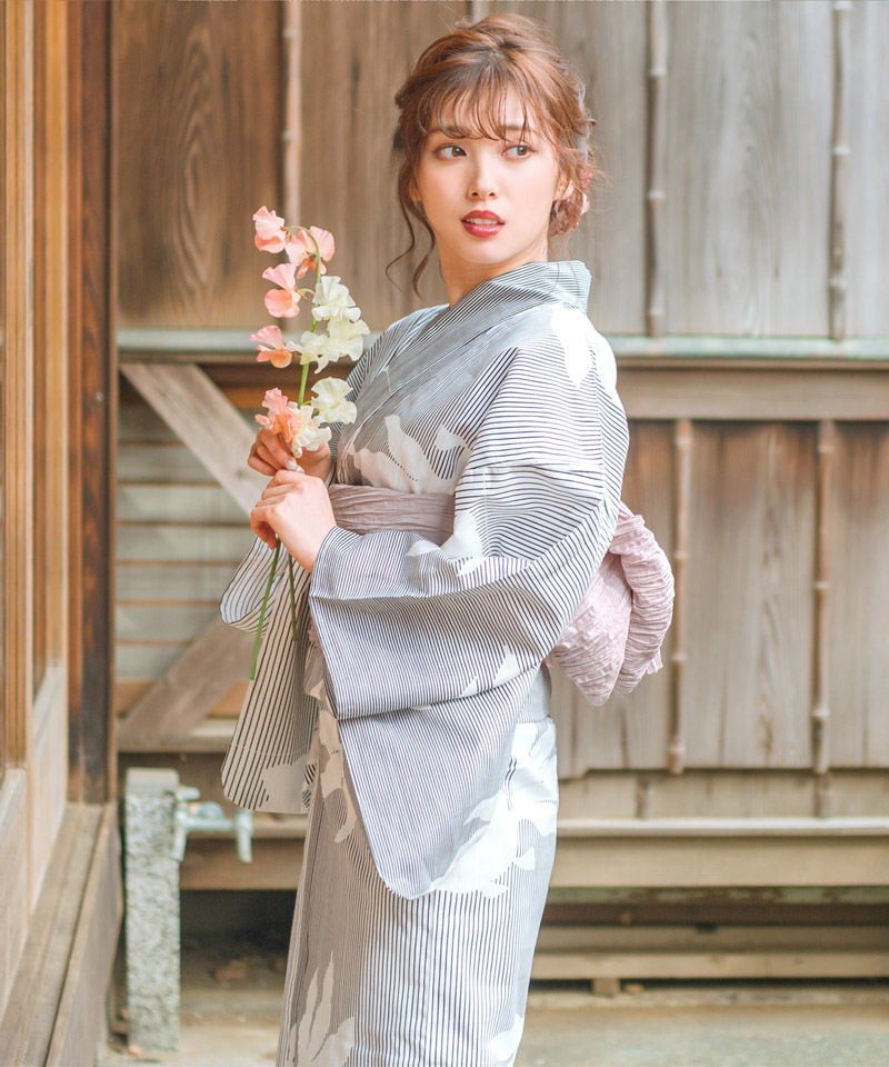 楽天市場】浴衣 5点セット レディース 2025年 大人 簡単着付け 可愛い