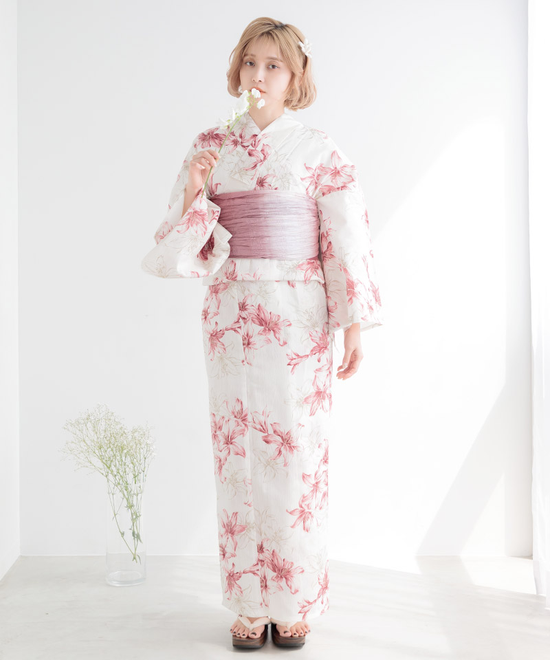 楽天市場】浴衣 5点セット レディース 簡単着付け 2025（ゆかた・しわ