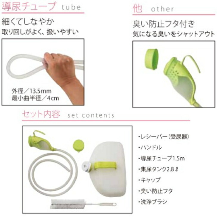 楽天市場】男性用採尿器(しびん)『手持ちユリナー』 朝日産業 寝たまま