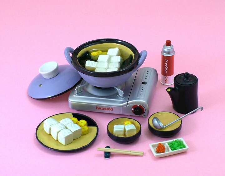 楽天市場】京湯豆腐セット ミニチュア フィギュア 京都限定 マイスター