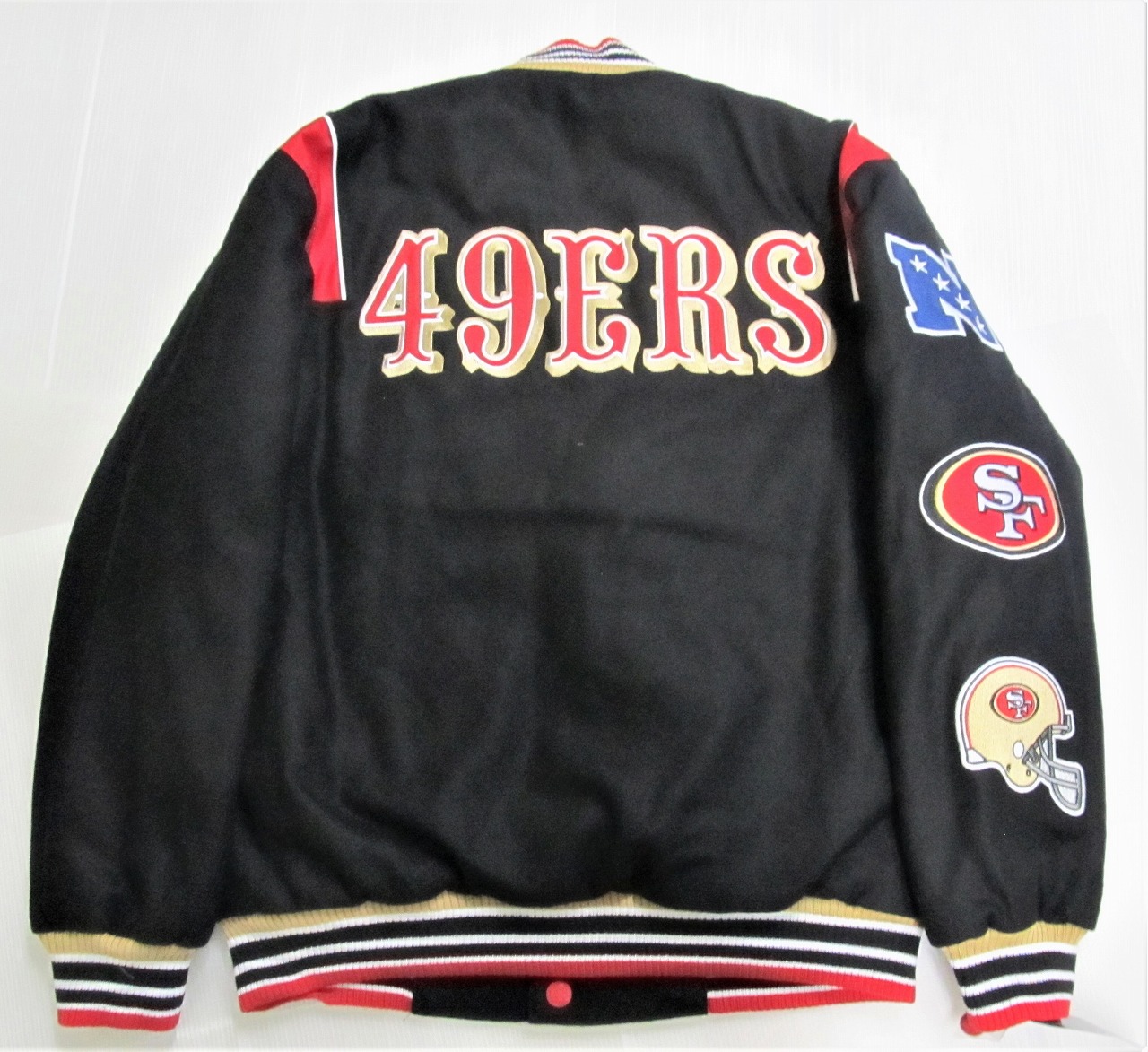 楽天市場】JH Design San Francisco 49ers ウールリバーシブル