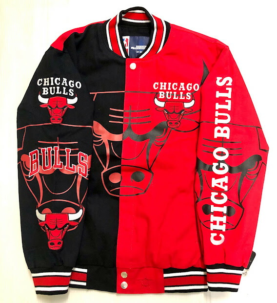 楽天市場】JH Design Chicago Bulls ツイルジャケット/NBA/ シカゴ