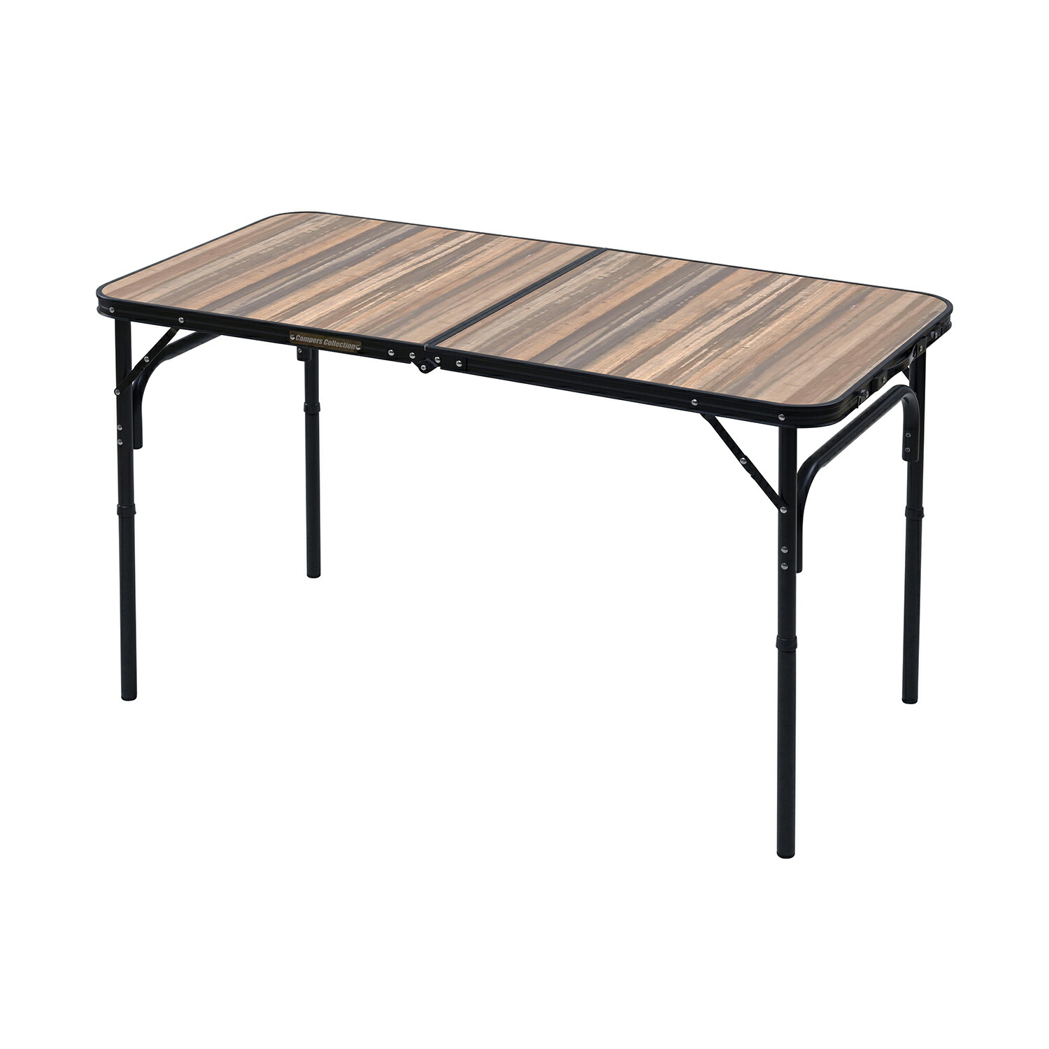 楽天市場】アウトドアテーブル 折りたたみ アルミ 軽量 木目 ブラウン
