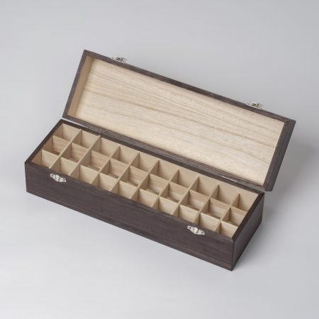 楽天市場】アロマオイルボックス オイルボックス (大) 30本用 00202