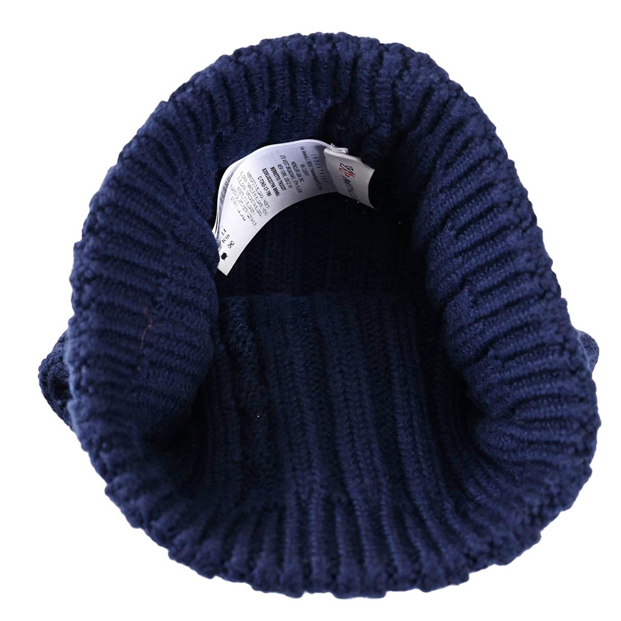 楽天市場】モンクレール MONCLER ニット帽 0020799 999BU ネイビー
