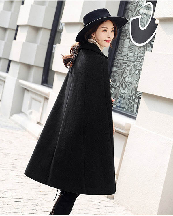 theory♡ポンチョ、ケープ、マントコートダークグレー サイズ2 グッチ