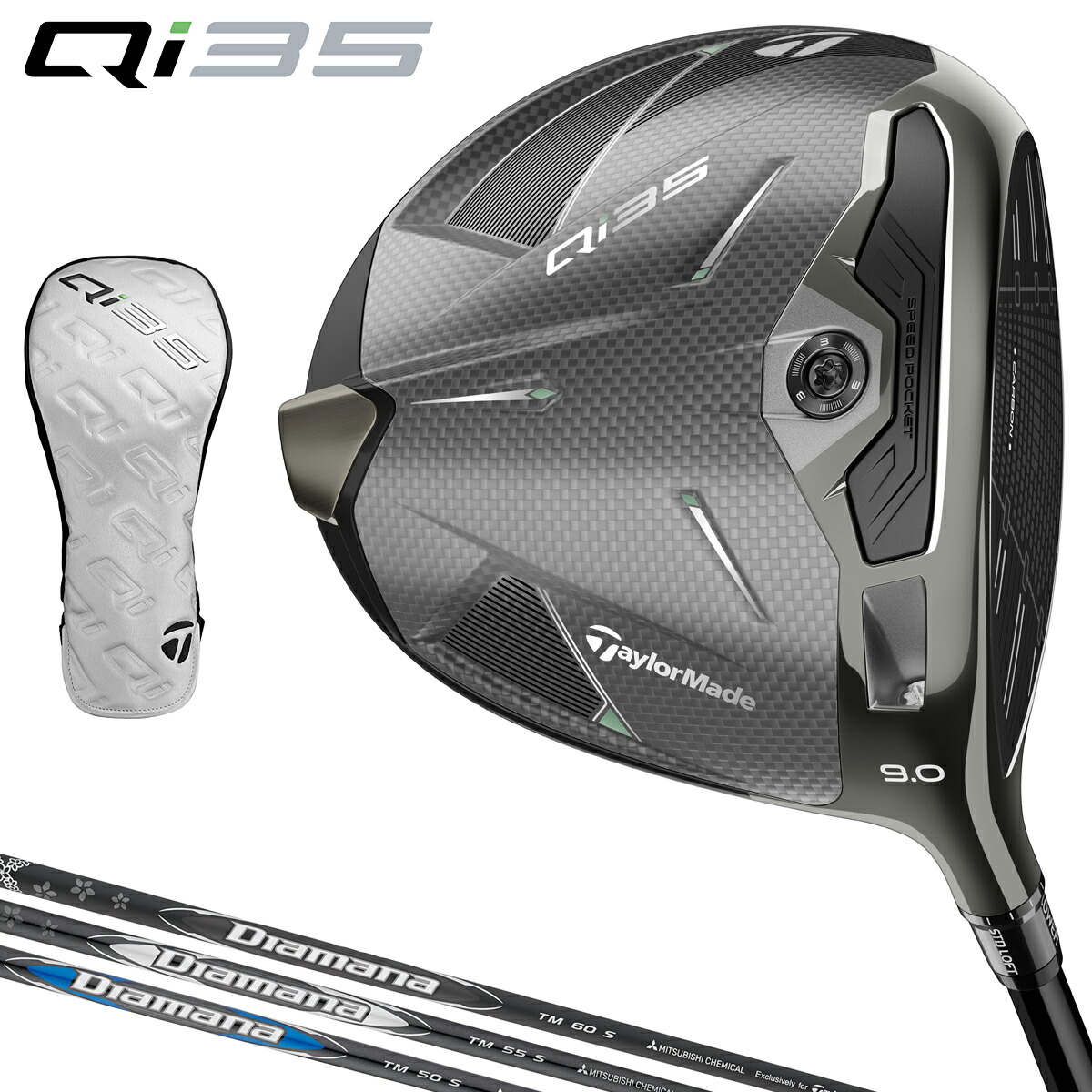 楽天市場】TaylorMade テーラーメイド 日本正規品 Qi35 ドライバー