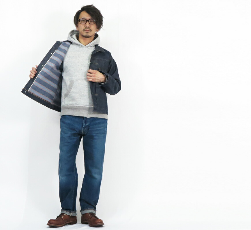 ウエアハウス デニムジャケットDSB大戦ブランケット WAREHOUSE ウエア