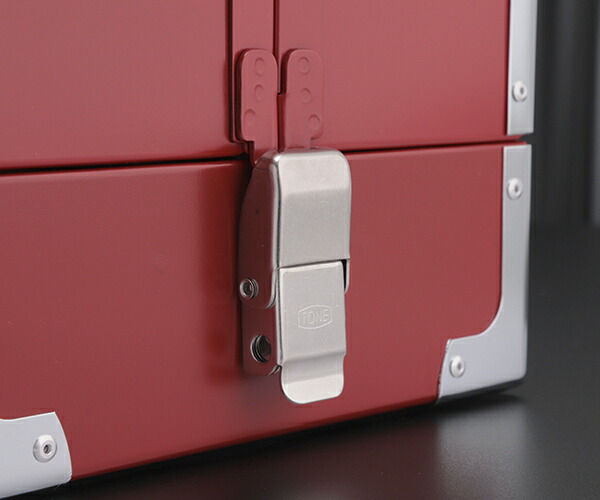 楽天市場】TONE ツールケース(メタル) V形3段式 433X220X240mm (BX331