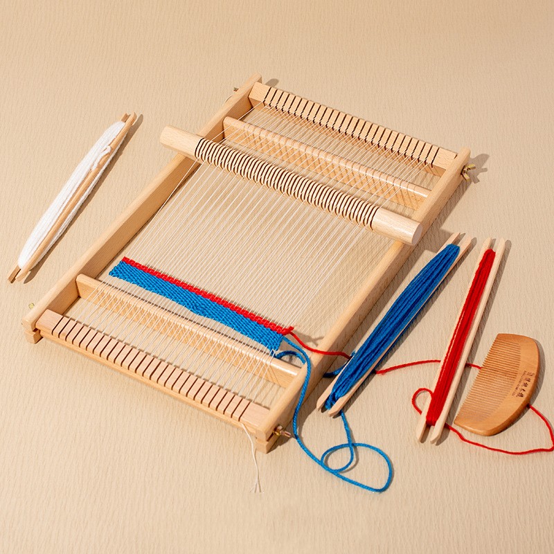 楽天市場】機織り機 編み機 織り機 卓上織り機 卓上手織機 多機能編み