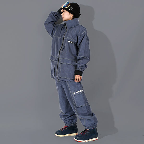 楽天市場】送料無料 スノーボードウェア 上下セット クイックシルバー