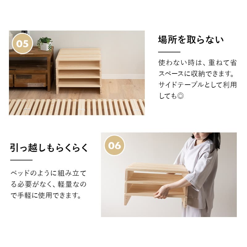 楽天市場】パレットベッド すのこベッド 8枚 正方形 シングルサイズ