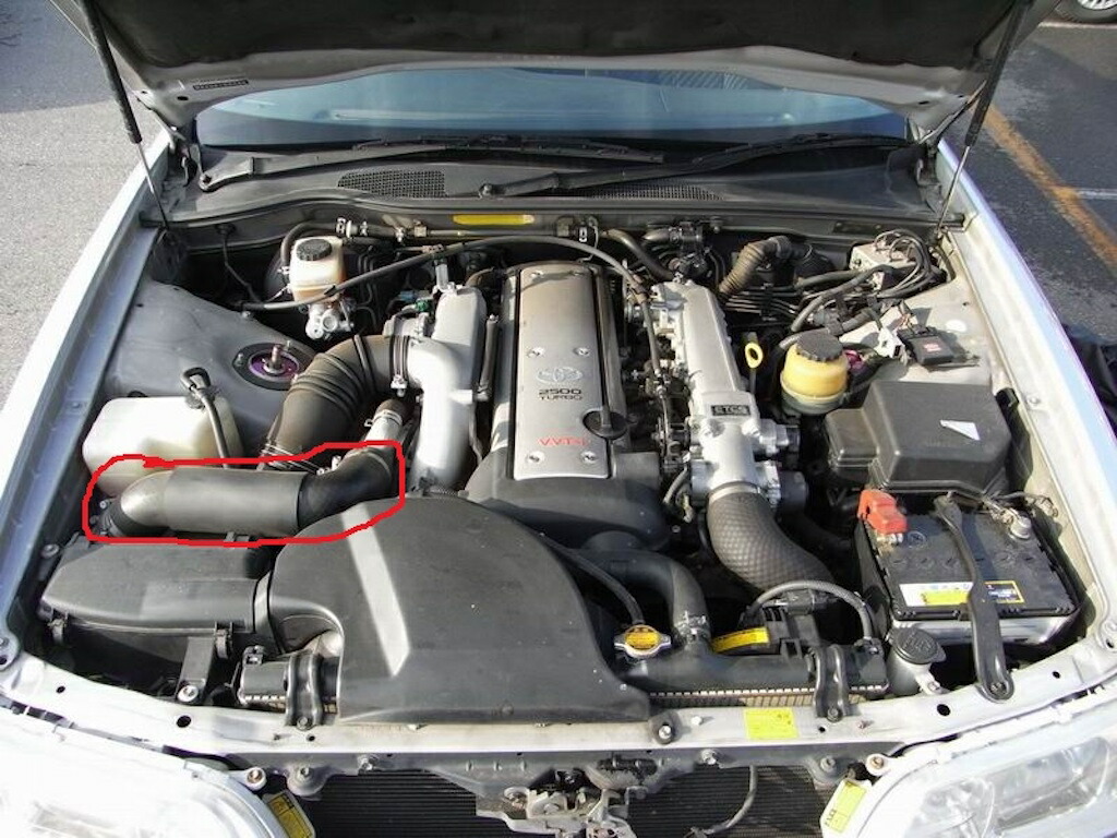 楽天市場】インテーク サクションパイプ アルミ製 チェイサー JZX100