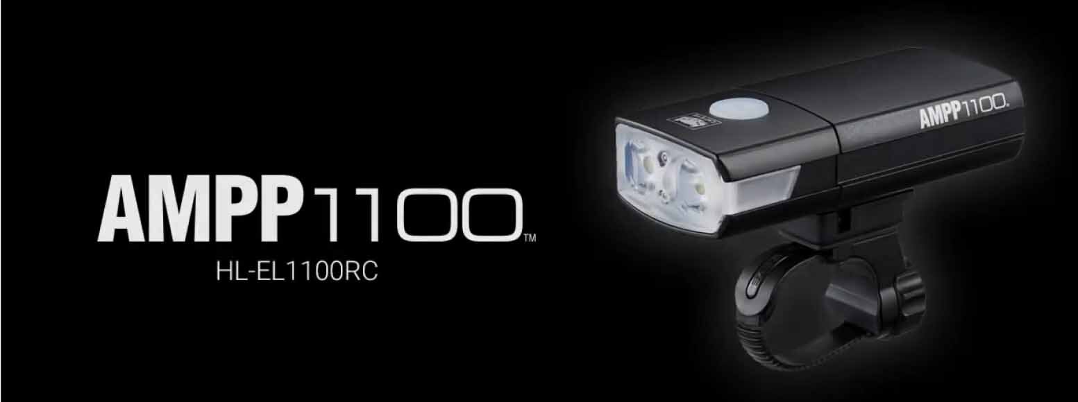 楽天市場】CATEYE キャットアイ HL-EL1100RC AMPP1100 アンプ1100 充電