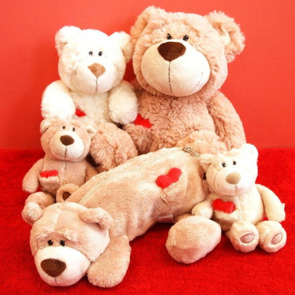 楽天市場】【日本正規代理店】NICI(ニキ) ラブベア クラシック15cm WH