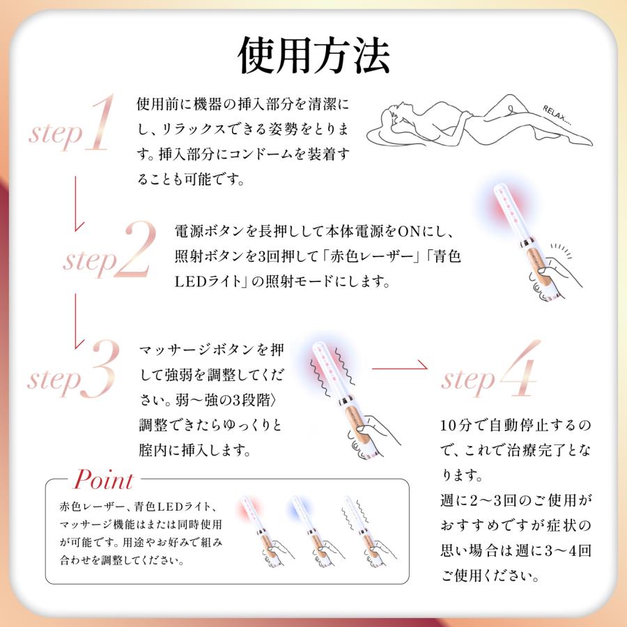 楽天市場】家庭用腟ケア器 yoniCARE ヨニケア 専用ジェル付き 膣