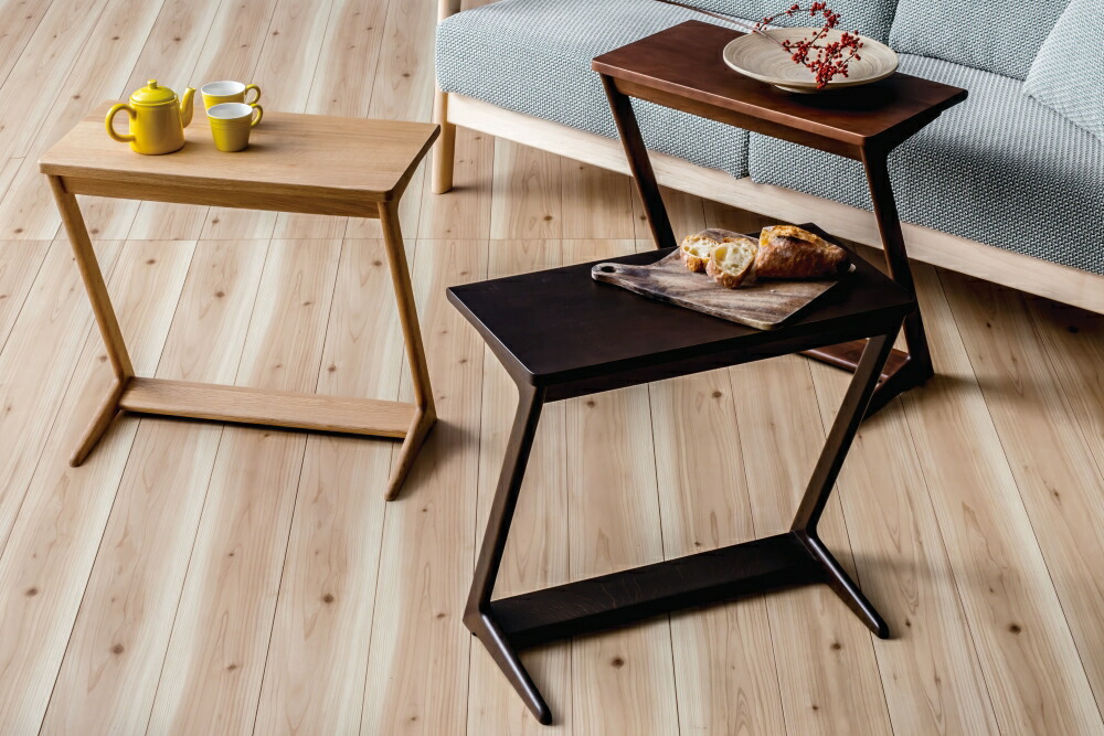 楽天市場】【ふるさと納税】サイドテーブル ウォールナット材 幅45cm