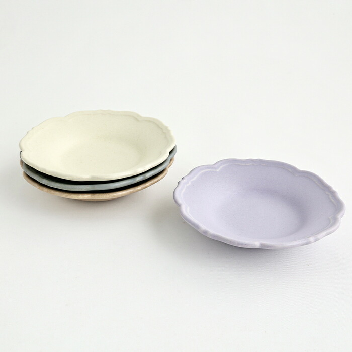 楽天市場】【ふるさと納税】【Awabi ware】輪花皿S 4枚セット