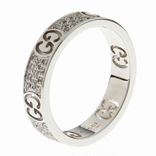 楽天市場】(美品) グッチ GUCCI GG アイコン リング スターダスト