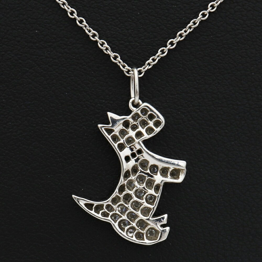 楽天市場】【美品】ティファニー TIFFANY ドッグチャーム ネックレス