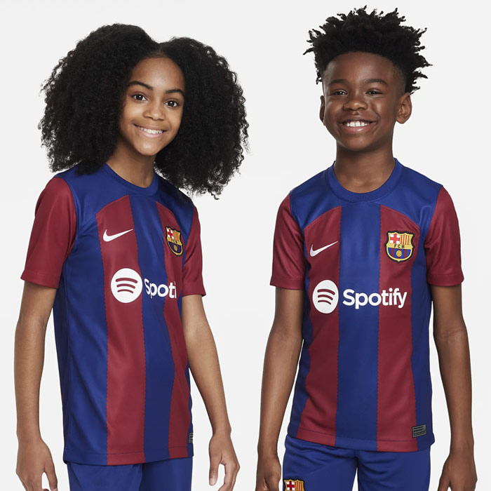 楽天市場】ナイキ ジュニア FC バルセロナ 2023/24 スタジアム ホーム