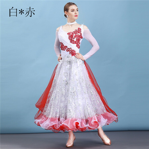 楽天市場】社交ダンス衣装 モダンドレス ラテンドレス ラテン衣装 社交