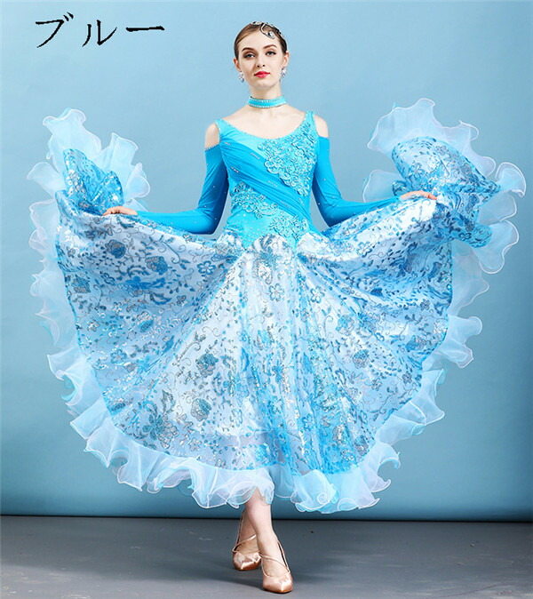 楽天市場】社交ダンス衣装 モダンドレス ラテンドレス ラテン衣装 社交