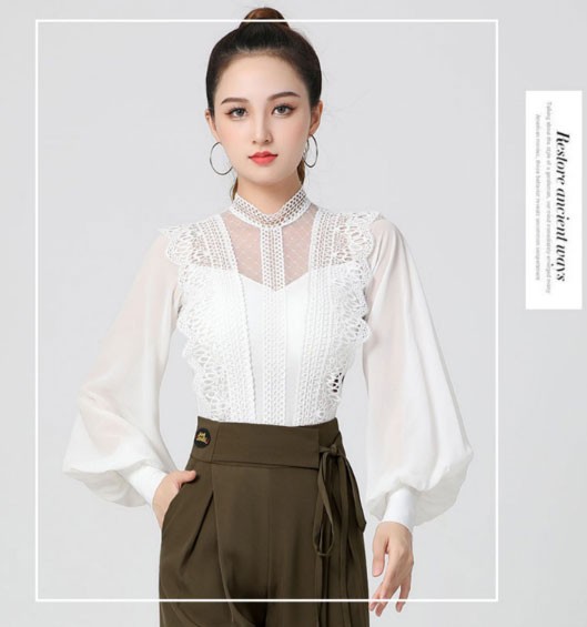 楽天市場】ラテンダンストップス 社交ダンス衣装 トップス 上着 競技着