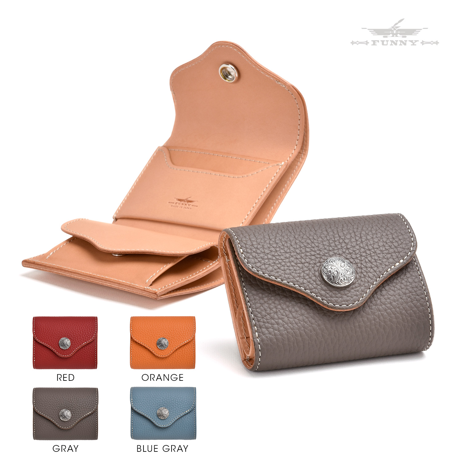 楽天市場】【FUNNY公式ストア】 ファニー ペブル シュリンクレザー