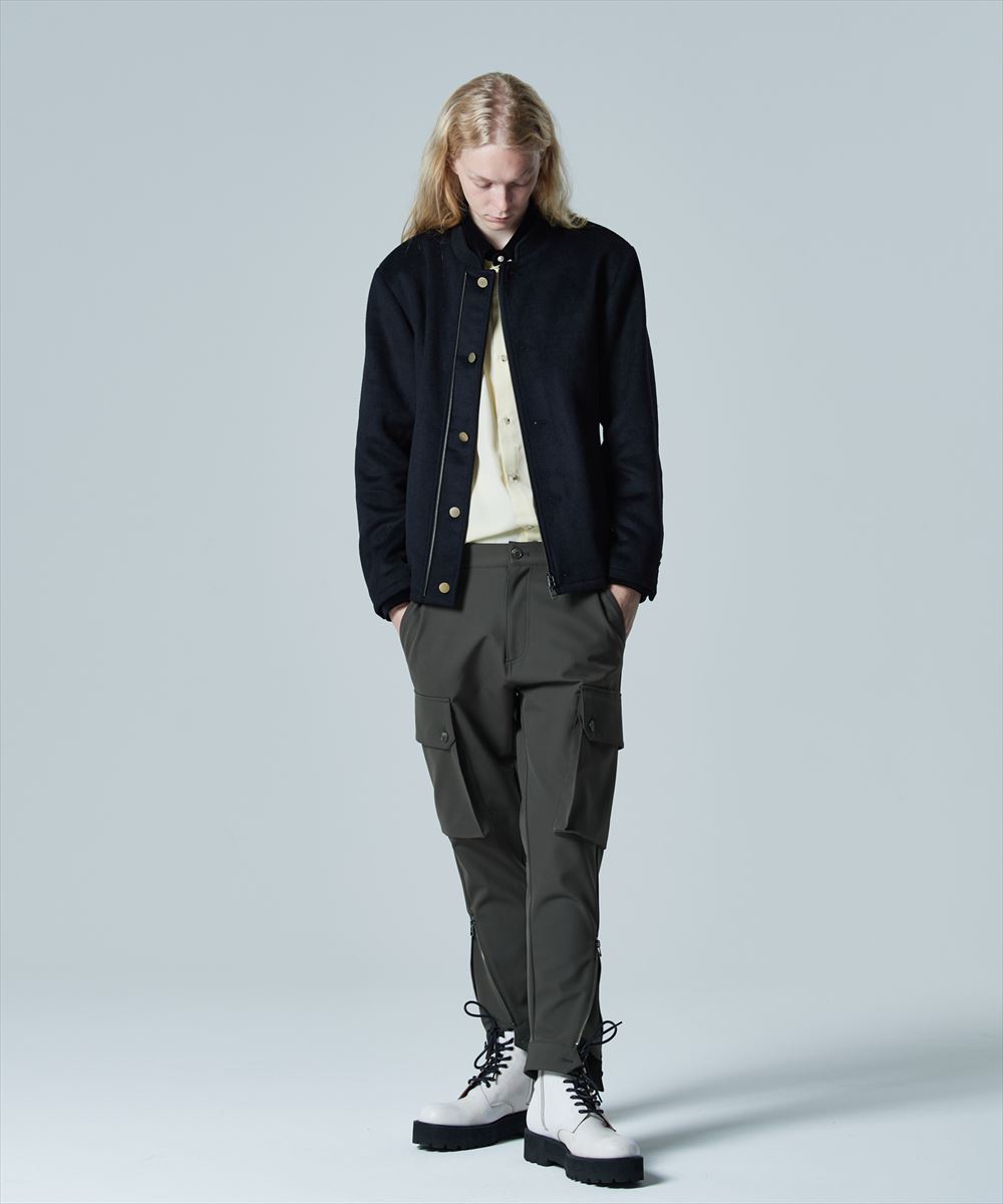 楽天市場】glamb グラム Melton Napoleon Blouson / メルトン