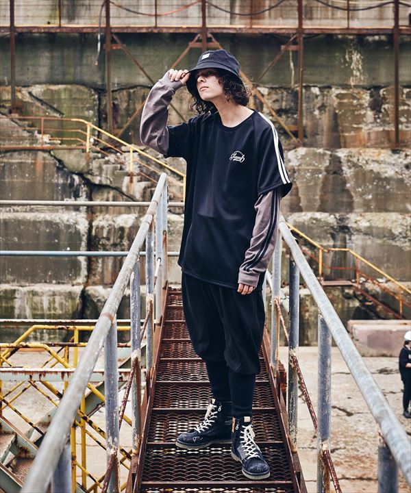 楽天市場】glamb グラム Long Rib Sarrouel Pants ロングリブサルエル