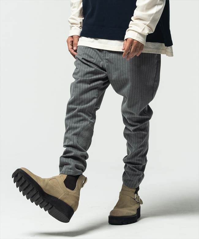 楽天市場】glamb グラム Poly pants ポリーパンツ グレーストライプ