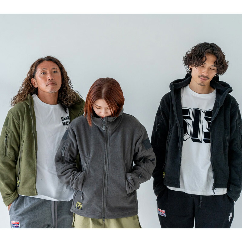 楽天市場】スージョ/SULLO フルジップフリースジャケット/FLEECE JKT
