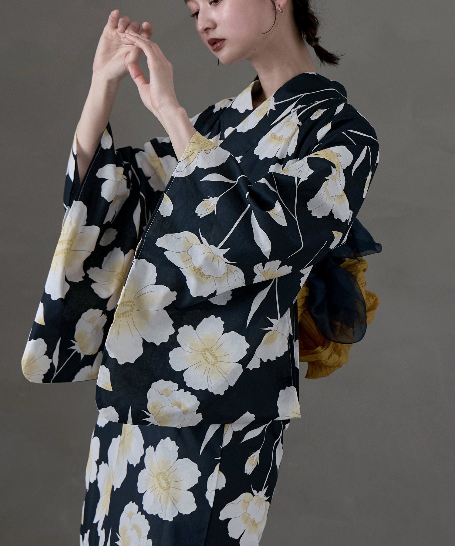 楽天市場】大人浴衣ブランドasaka 着付けのいらない簡単二部式浴衣