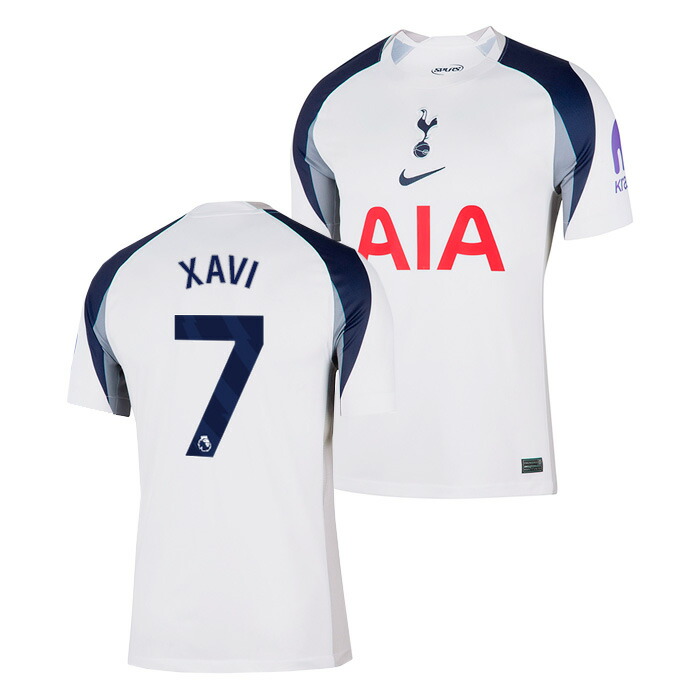 楽天市場】○トッテナム 25-26 ホーム 半袖 ユニフォーム No.7 シャビ