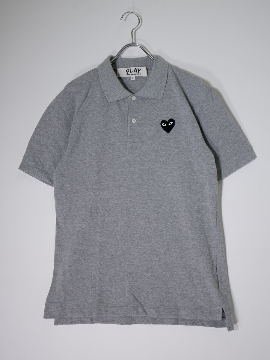 楽天市場】コムデギャルソン ポロ グレイの通販