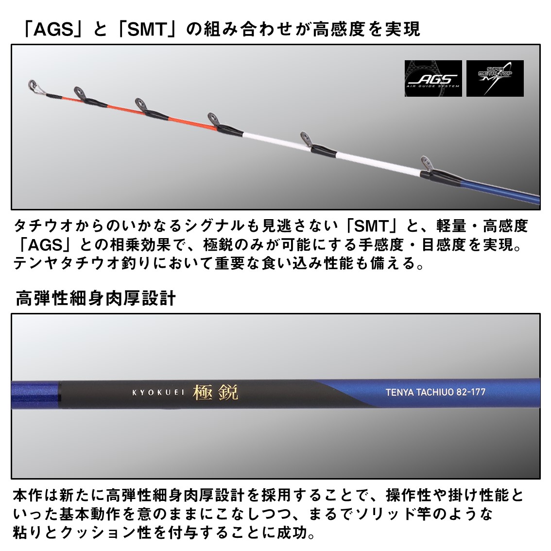 楽天市場】ダイワ 極鋭テンヤタチウオ 82S-180 (Daiwa 竿 ロッド 船 海