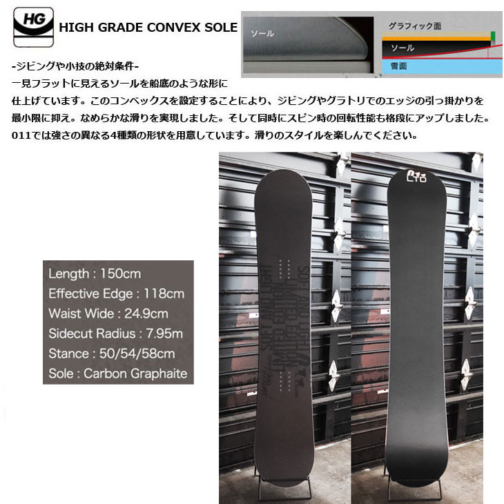 楽天市場】25-26 011 Artistic ゼロワンワン スノーボード 板 【X FLY