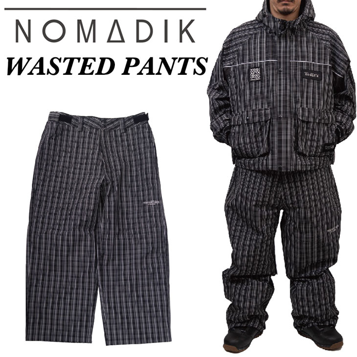 楽天市場】25-26 NOMADIK ノマディック スノボ ウェアー WASTED PANTS