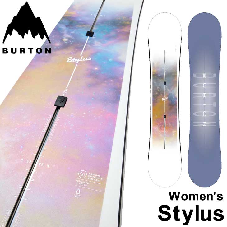 楽天市場】24-25 BURTON バートン レディース ボード Women's Stylus