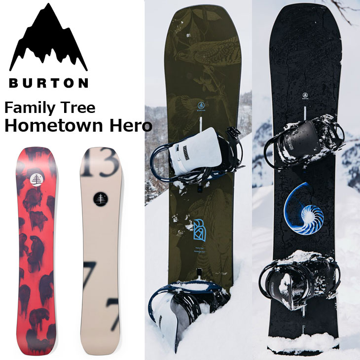 楽天市場】25-26 BURTON バートン スノーボード Family Tree Hometown