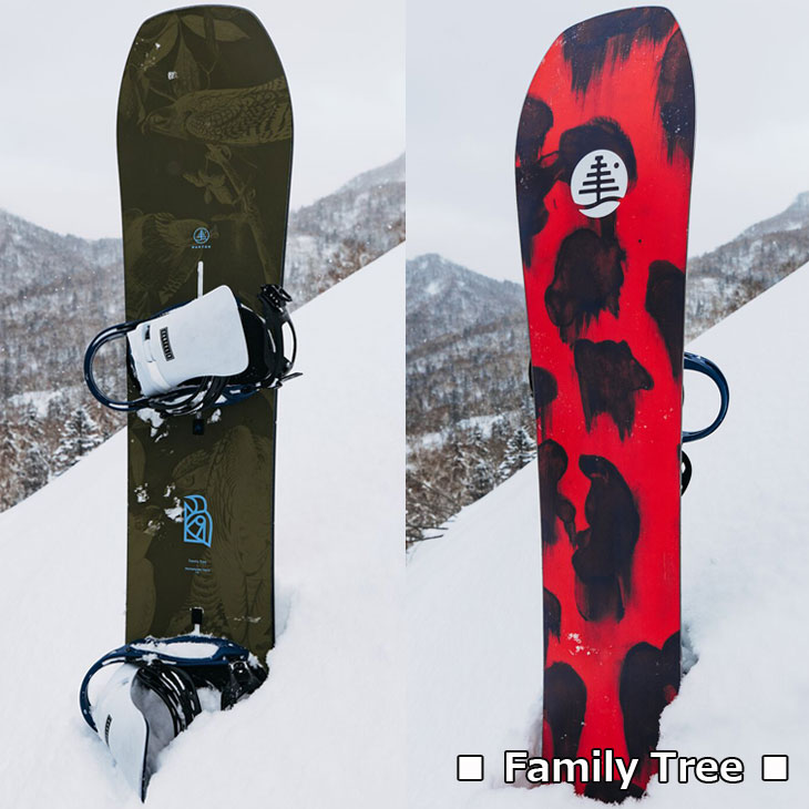 楽天市場】25-26 BURTON バートン スノーボード Family Tree Hometown