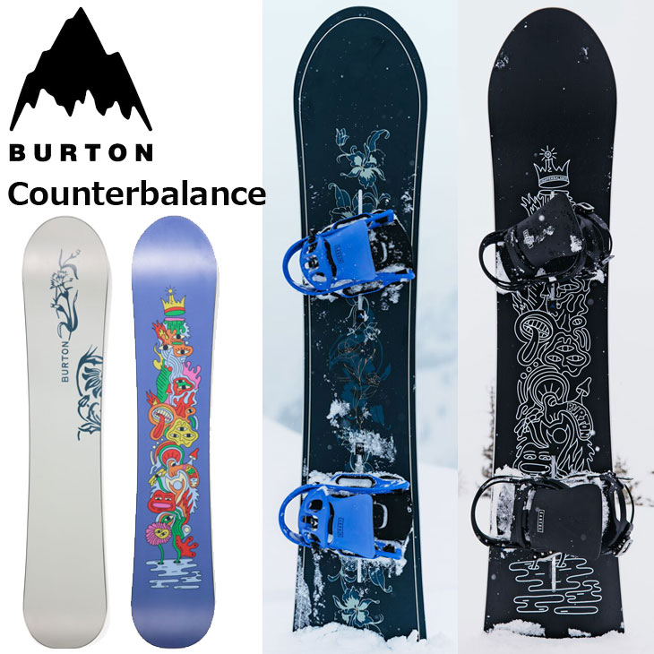 楽天市場】25-26 BURTON バートン スノーボード Burton Counterbalance