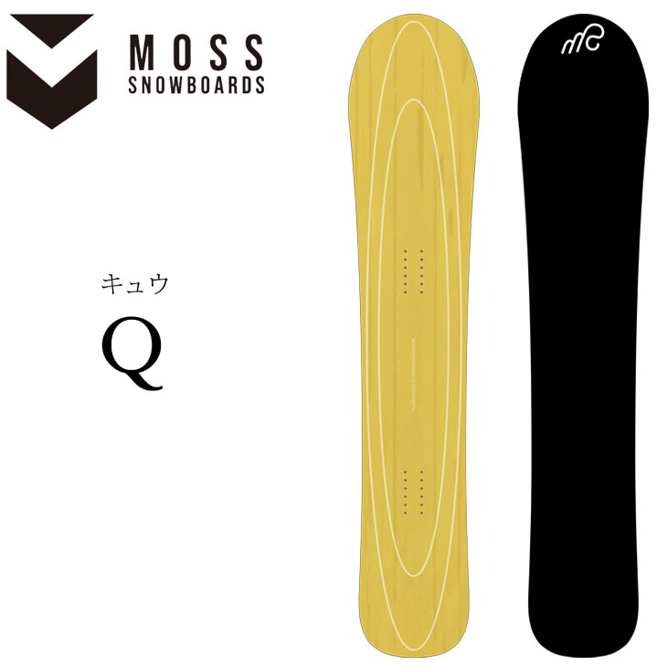 楽天市場】24-25 MOSS SNOWBOARDS モス スノーボード Q キュウ ship1