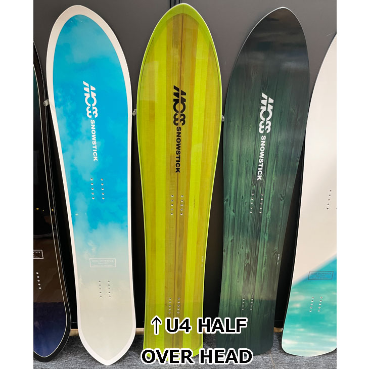 楽天市場】24-25 MOSS SNOWSTICK モス スノースティック U4 HALF OVER