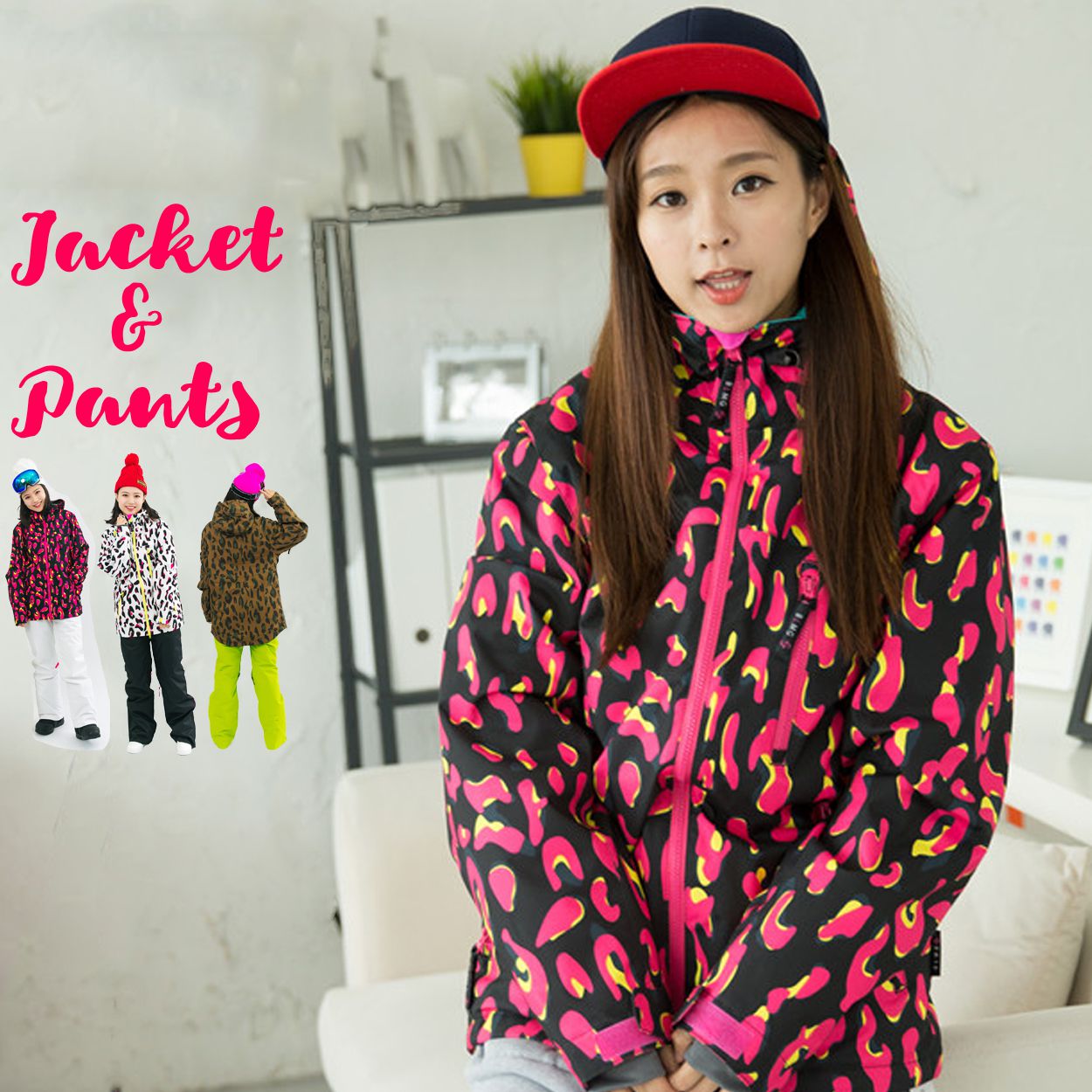 楽天市場】スノボウェア スキーウエア レディース 上下セット ユニ