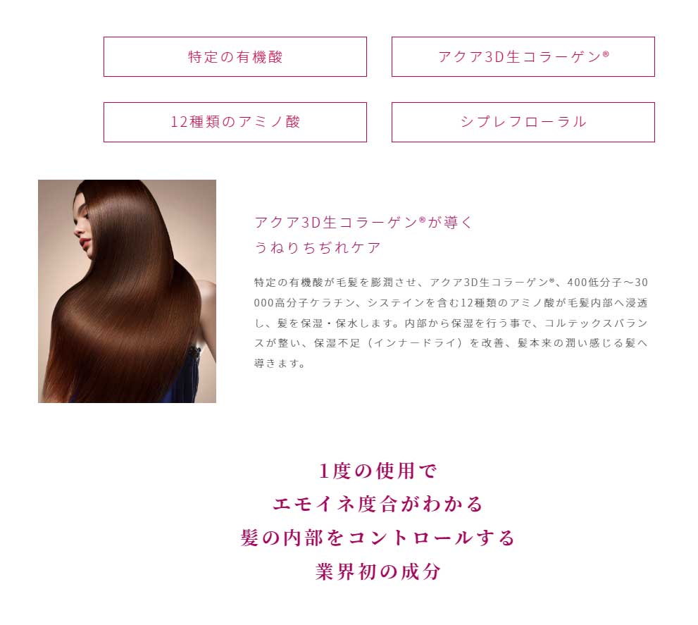 楽天市場】エモイネ シャンプー 490ml OMG pro MAX EMOINE Shampoo